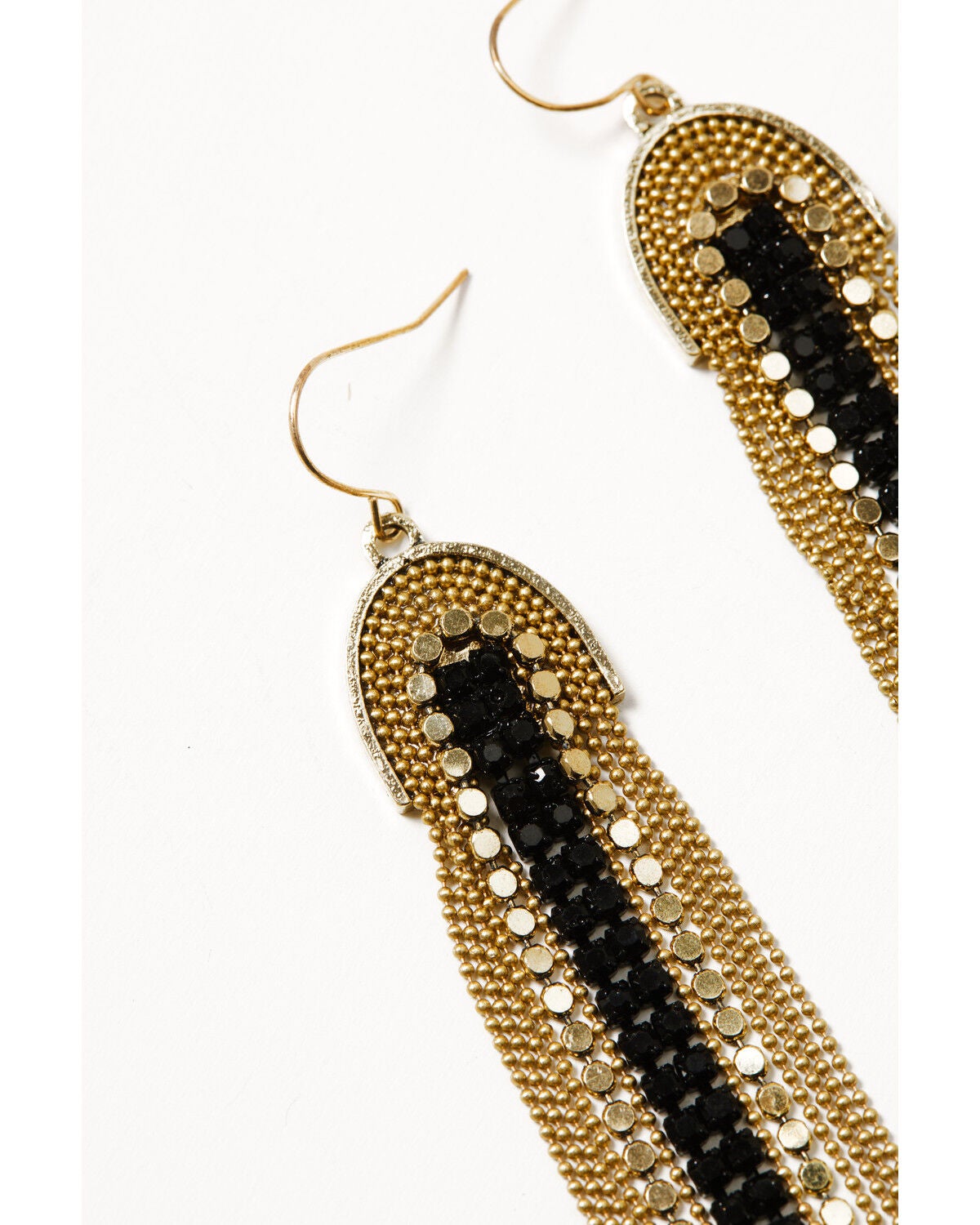 Image #2 - Shyanne Women's Waterfall Earrings, Gold, hi-res