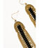 Image #2 - Shyanne Women's Waterfall Earrings, Gold, hi-res