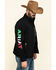 Image #3 - Ariat Men's Mexico Flag Team Softshell Jacket , Black, hi-res