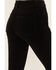 Image #4 - Shyanne Women's Black High Rise Velveteen Stretch Flare Jeans, Black, hi-res