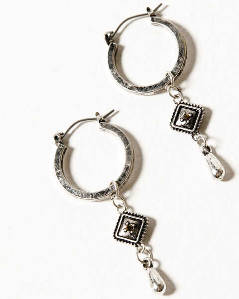 Image #3 - Shyanne Women's Bisbee Falls Multi-Strand Necklace & Earrings Jewelry Set, Silver, hi-res