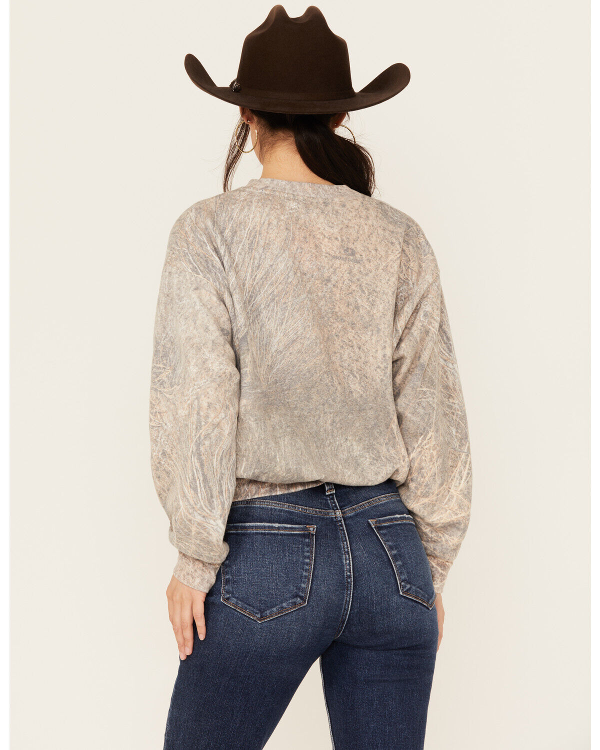 Image #4 - Tribe Kelley Women's Down Yonder Butter Crew, Green, hi-res