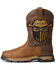 Image #2 - Ariat Men's Rebar Flex Western VentTEK Incognito Work Boots - Broad Square Toe , Brown, hi-res