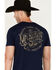 Image #4 - Moonshine Spirit Men's Oak Barrel Short Sleeve Graphic T-Shirt, Navy, hi-res