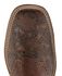 Image #6 - Boulet Women's Hand Tooled Ranger Western Boots - Square Toe, Chestnut, hi-res
