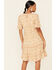 Mikarose Women's Floral Athena Dress, Cream, hi-res