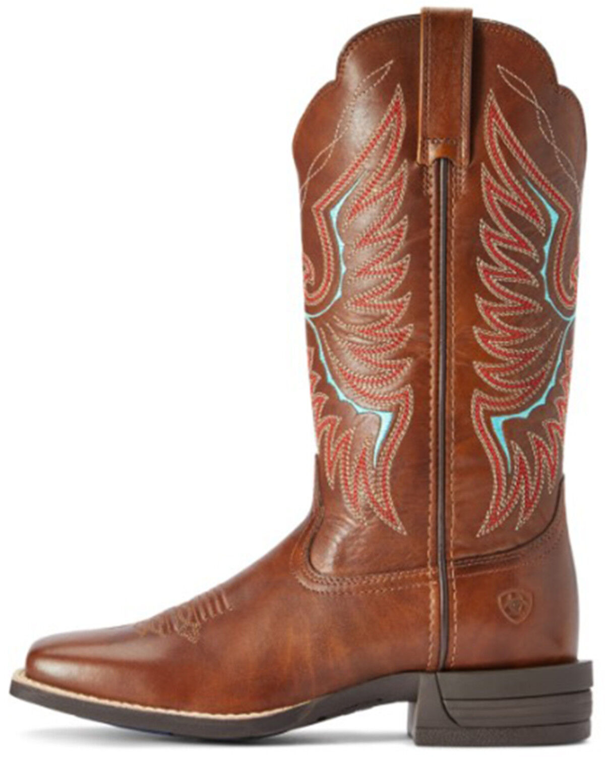 Image #2 - Ariat Women's Rockdale Shock Shield Performance Western Boots - Broad Square Toe, Brown, hi-res