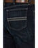 Image #5 - Cinch Men's Silver Label Dark Wash Slim Straight Stretch Denim Jeans, Indigo, hi-res