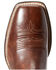 Image #4 - Ariat Men's Amos Hand Stained Western Boots - Square Toe, Brown, hi-res