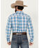 Image #4 - Ariat Men's Pro Series Griffin Team Logo Plaid Print Long Sleeve Button-Down Western Shirt - Tall, Blue, hi-res