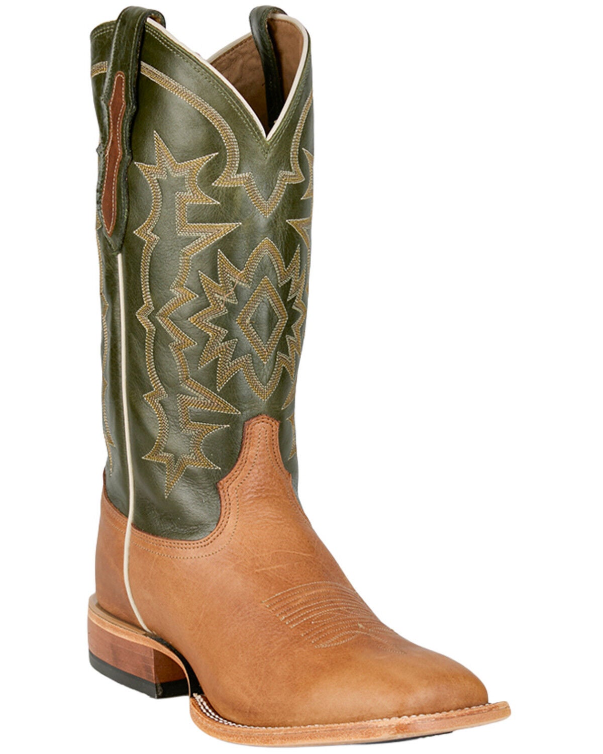 Image #1 - Tony Lama Men's Samuel Tall Western Boots - Broad Square Toe, Tan, hi-res