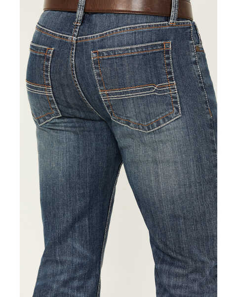Image #4 - Cody James Men's Colton Medium Wash Relaxed Bootcut Stretch Denim Jeans, Medium Wash, hi-res