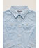 Image #2 - Wrangler Toddler Boys' Geo Print Long Sleeve Snap Western Shirt, Blue, hi-res