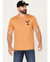 Image #1 - Changes Men's Yellowstone Dutton Ranch Label Graphic T-Shirt, Wheat, hi-res