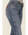 Image #2 - Wrangler Retro Women's High Rise Trumpet Flare Denim Jeans, Medium Blue, hi-res