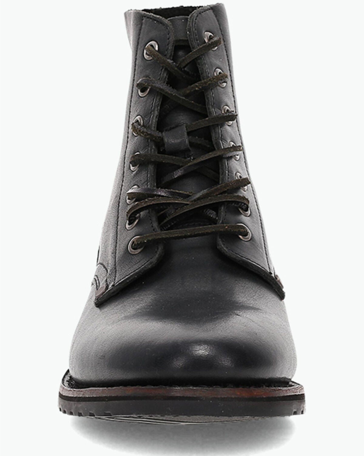 Image #4 - Frye Men's Barrett Lace-Up Casual Boots - Round Toe, Black, hi-res