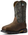 Image #2 - Ariat Men's WorkHog® Met Guard Work Boots - Composite Toe, Brown, hi-res