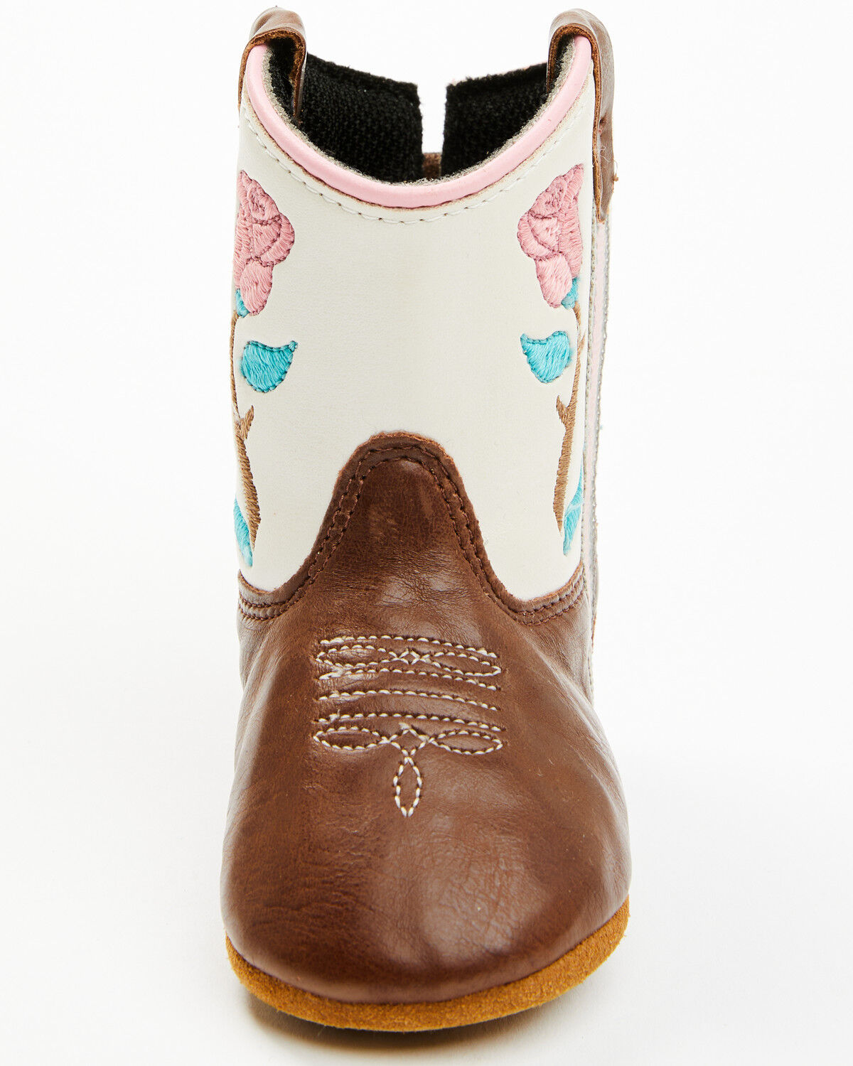Image #4 - Boot Barn Infant Girls' Rosie Poppet Boots - Round Toe, Brown, hi-res