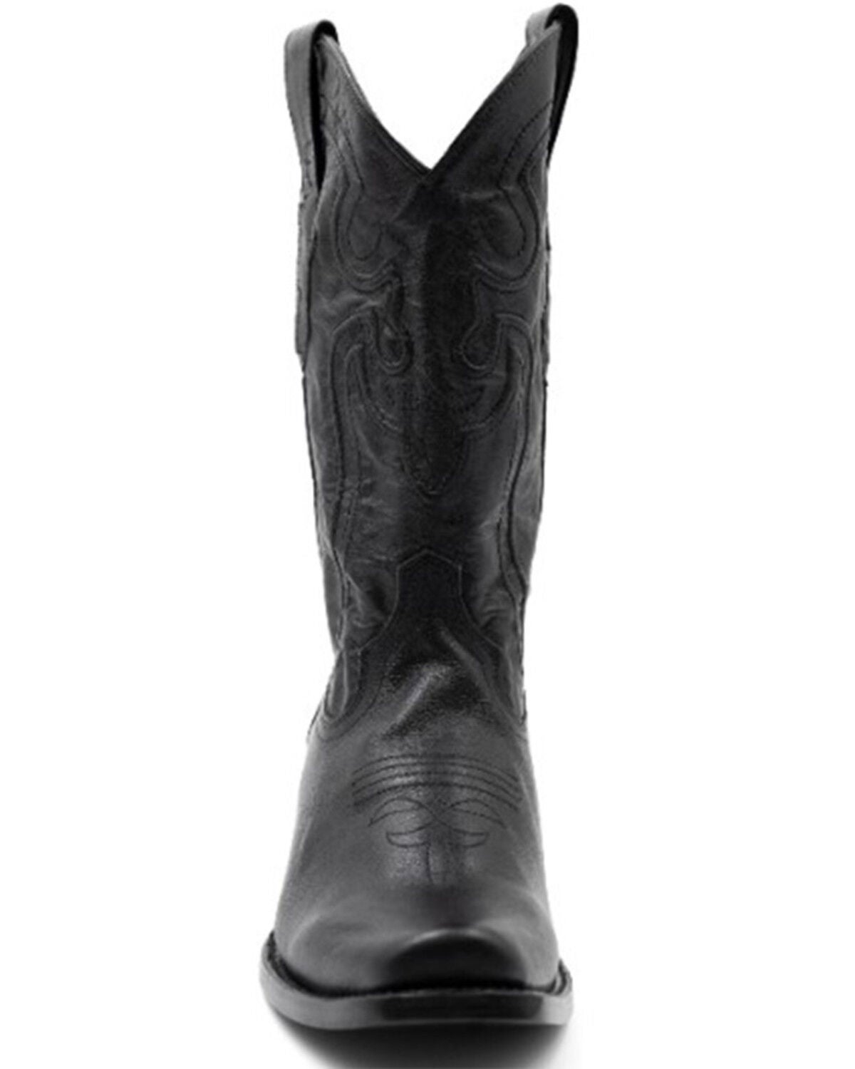 Image #4 - Ferrini Men's Wyatt Western Boots - Square Toe, Black, hi-res