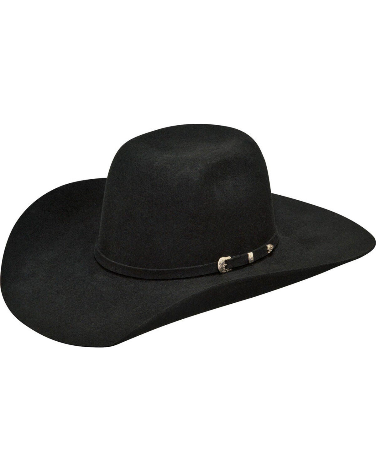 Ariat Kids' Felt Cowboy Hat, Black, hi-res