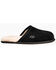 Image #2 - UGG Men's Scuff Suede House Slippers, Black, hi-res