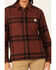 Image #3 - Carhartt Women's Rugged Flex Loose Fit Midweight Long Sleeve Flannel Shirt , Dark Brown, hi-res