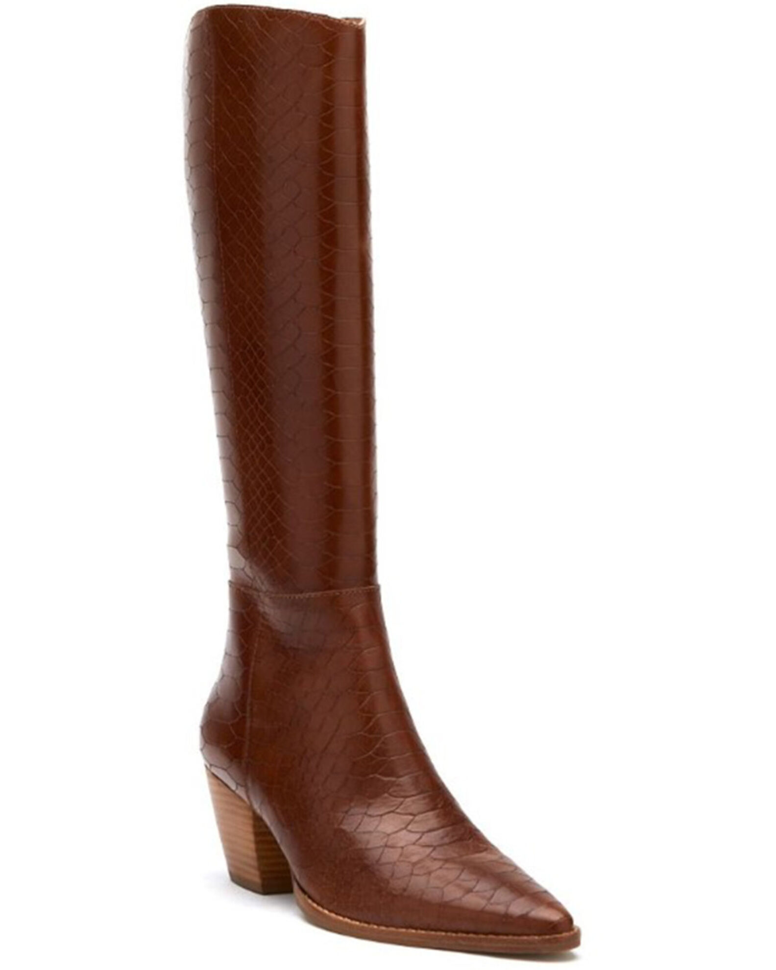 Womens croc deals print boots