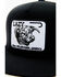 Image #2 - Lazy J Ranch Men's Black Willow Cattle Headquarters Logo Patch Mesh-Back Ball Cap, Black, hi-res