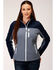 Image #1 - Roper Women's Block Softshell Jacket, Blue, hi-res