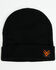 Image #2 - Hawx Men's Small Side Logo Beanie, Black, hi-res