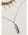 Shyanne Women's Mystic Summer Chunky Layered Choker Necklace, Silver, hi-res