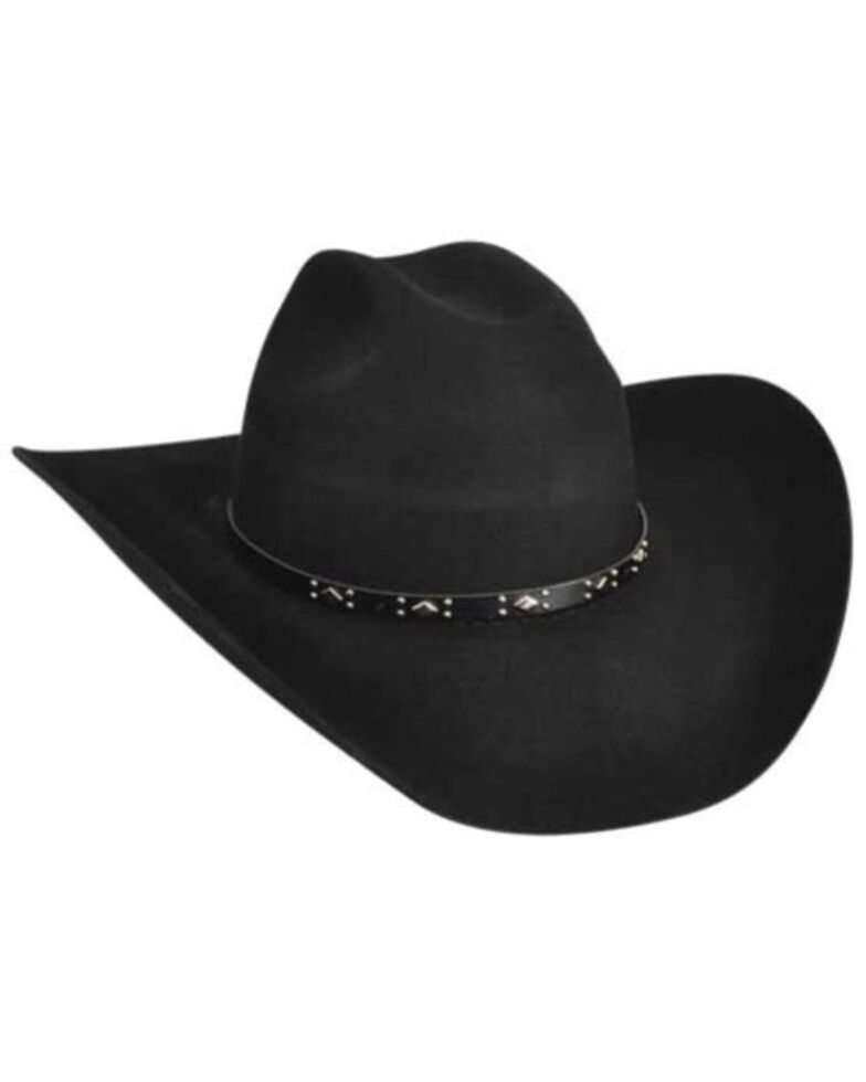 Bailey Western Dynamite 2x Black Cowboy Hat Country Outfitter