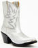 Image #1 - Idyllwind Women's Wheels Western Booties - Round Toe, Silver, hi-res