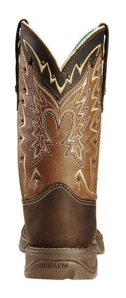 Durango Let Love Fly Rebel Cowgirl Boots - Square Toe, Distressed, hi-res