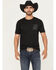 Image #2 - Howitzer Men's Musket Flag Short Sleeve Graphic T-Shirt, Black, hi-res
