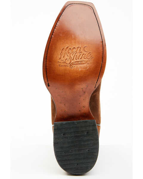 Image #7 - Moonshine Spirit Men's Pancho Roughout Western Boots - Square Toe , Brown, hi-res