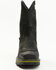 Image #4 - Cody James Men's Waterproof Met Guard Western Work Boots - Composite Toe, Black, hi-res