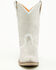 Image #4 - Dingo Girls' Silver Dollar Embellished Western Boots - Snip Toe, Silver, hi-res