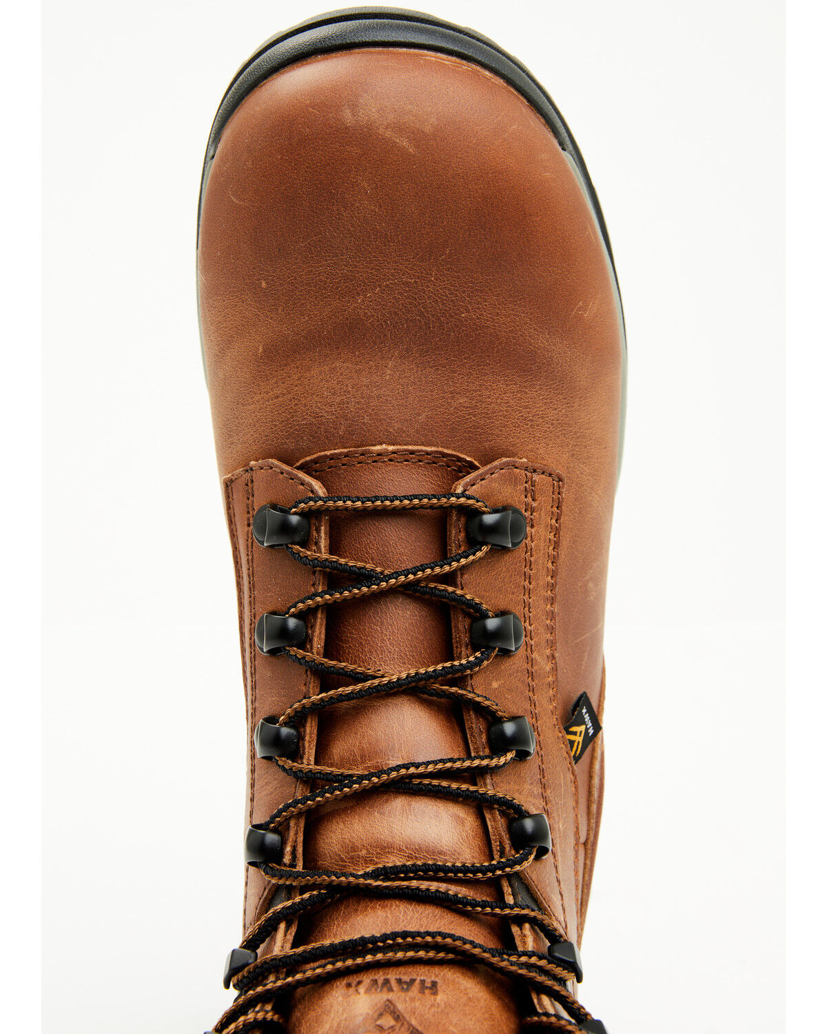Image #6 - Hawx Men's Enforcer Pro Work Boots - Soft Toe, Brown, hi-res