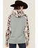 Image #4 - Hooey Women's Southwestern Print Hoodie, Blue, hi-res