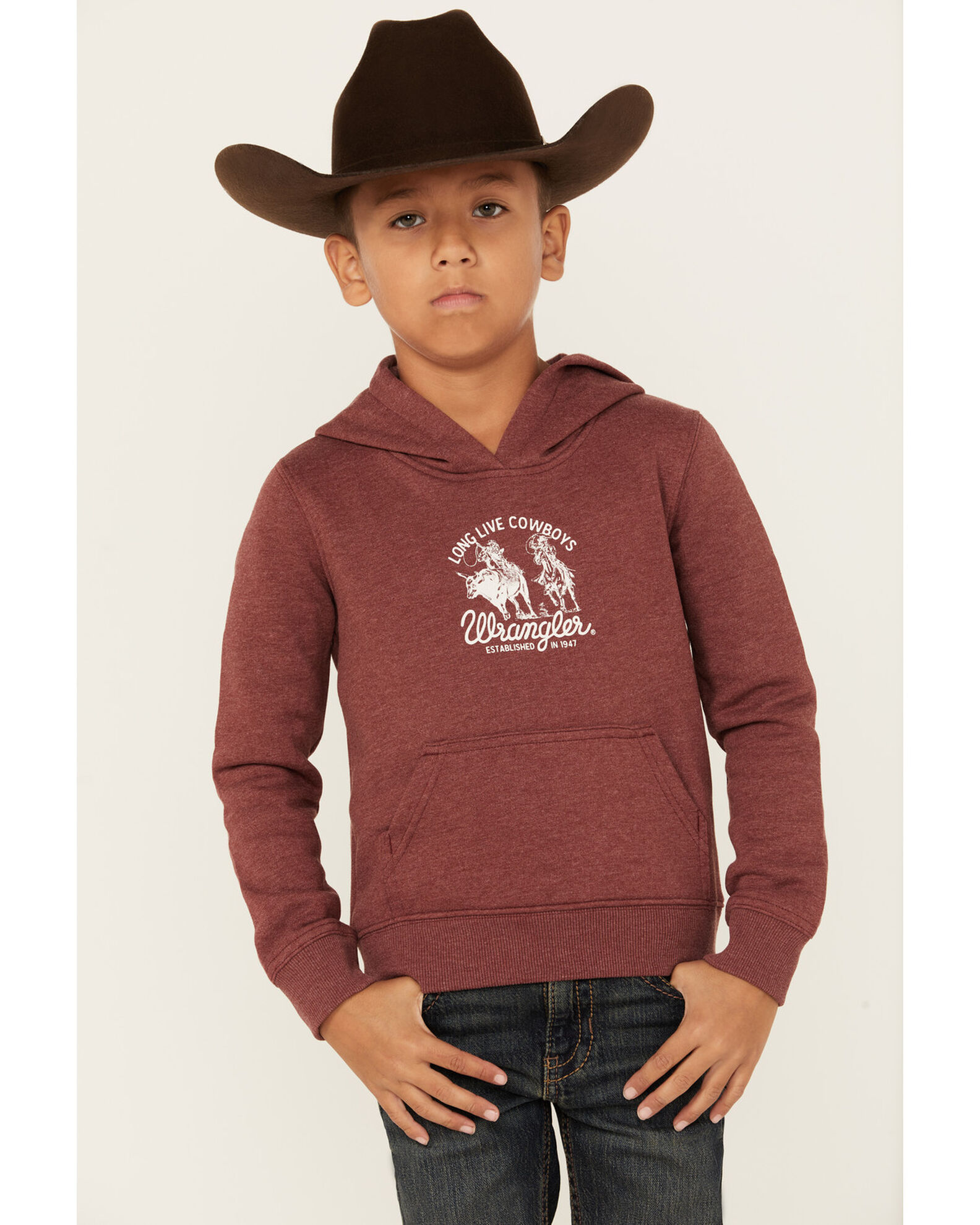Wrangler discount hooded sweatshirt