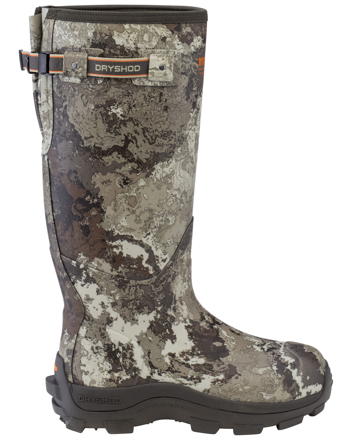 Image #2 - Dryshod Men's Viper Stop Snake Hunting Boots, Dark Green, hi-res