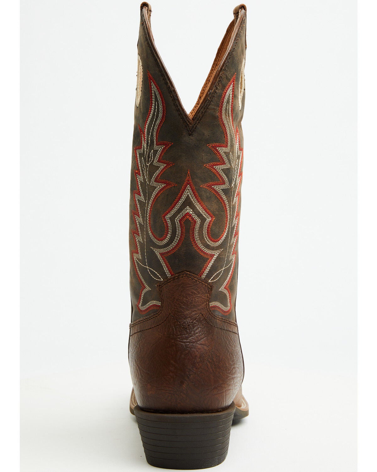 Image #5 - Cody James Men's Montoya Performance Western Boots - Broad Square Toe, Brown, hi-res
