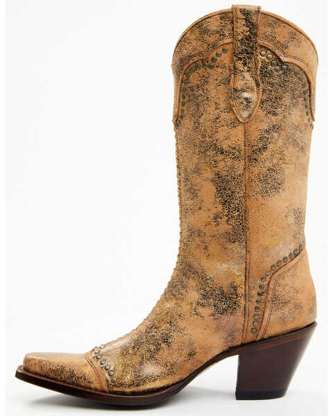 Image #3 - Shyanne Women's Honeybee Western Boots - Snip Toe, Tan, hi-res