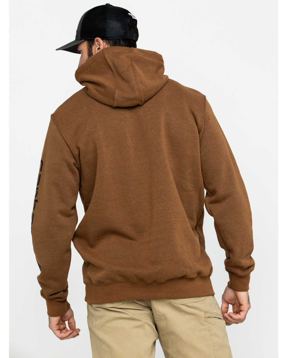 carhartt sweatshirt brown