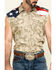 Image #4 - Cody James Men's Camo Bubba Sleeveless Western Shirt, , hi-res