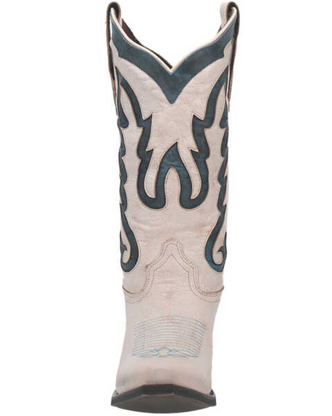 Image #4 - Laredo Women's Keyla Western Boots - Snip Toe, White, hi-res