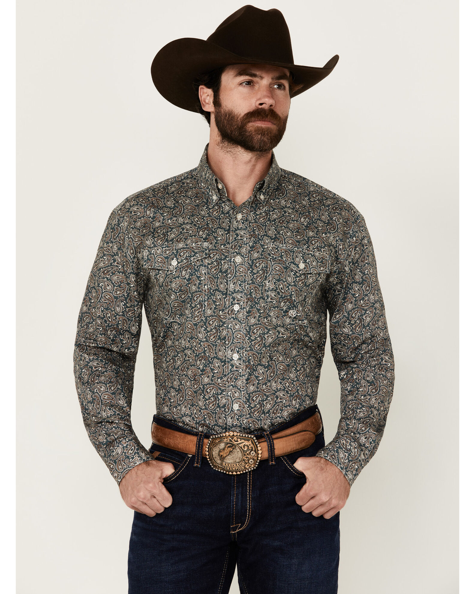 Paisley cowboy shirt best sale