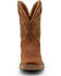 Image #3 - Justin Men's Stampede Rush Western Work Boots - Soft Toe, Brown, hi-res