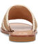 Image #5 - Frye Women's Ava Crochet Slide Sandals, Brown, hi-res